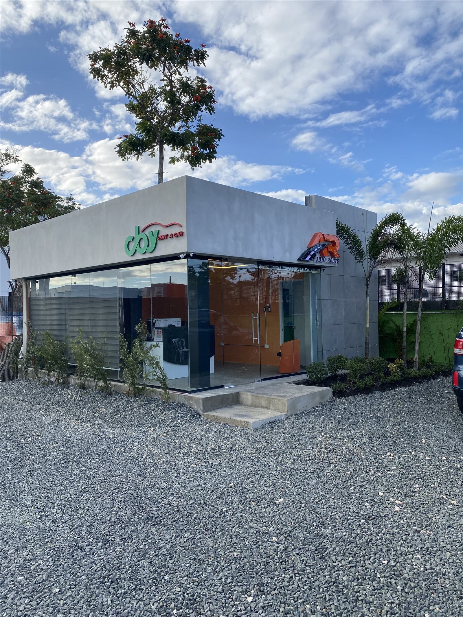 Auto Route — foto real de obra