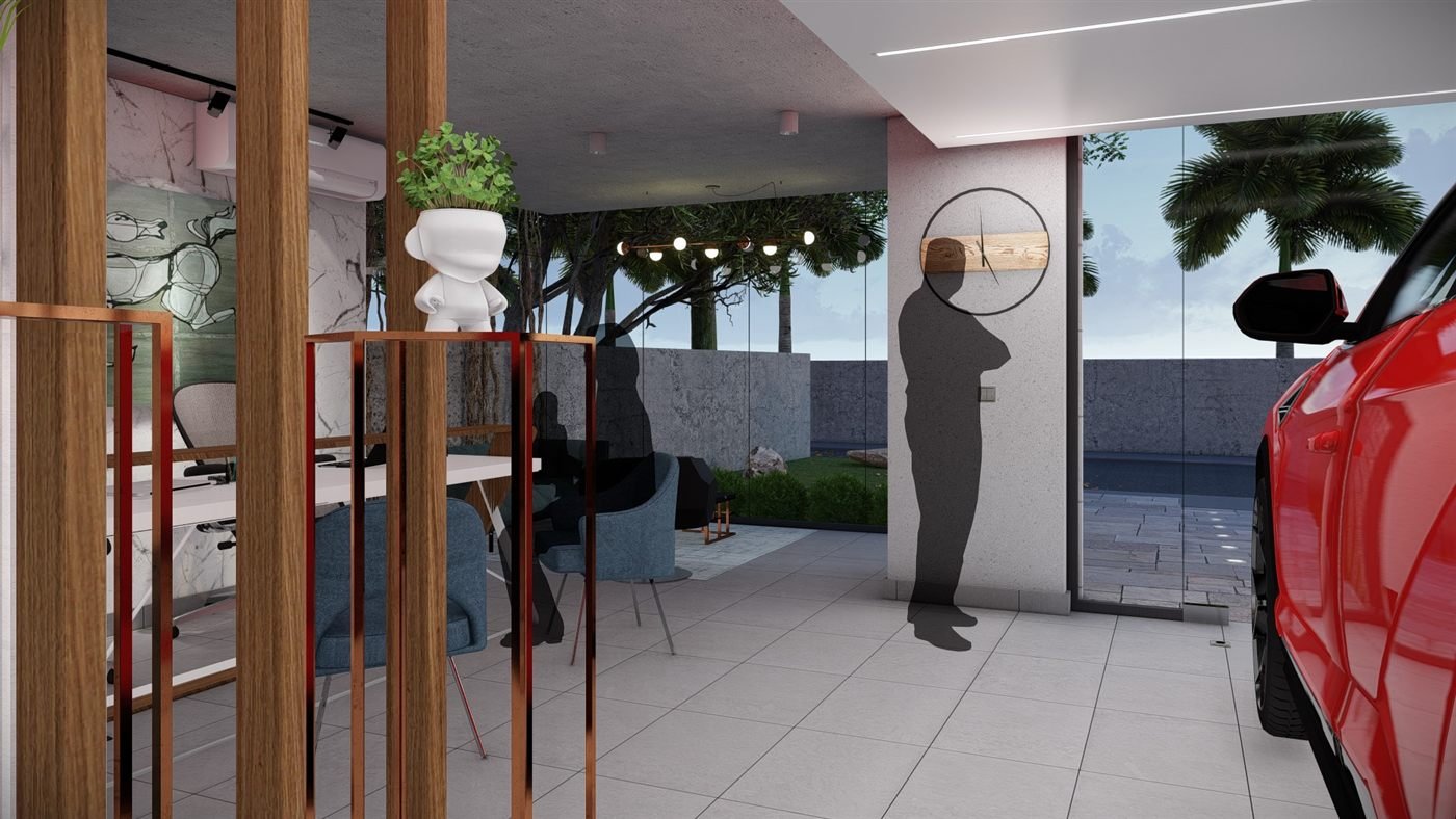 Comboy Autos — render interior