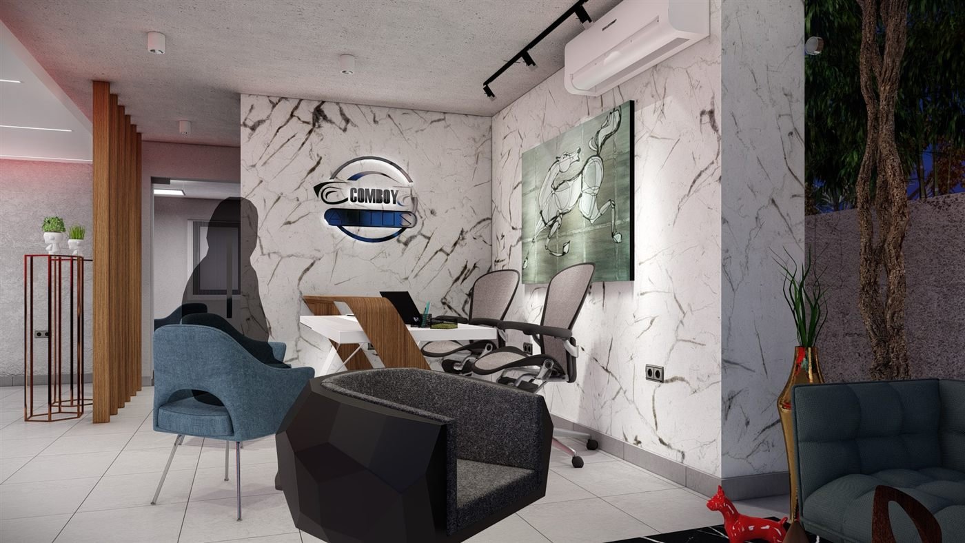 Comboy Autos — render interior
