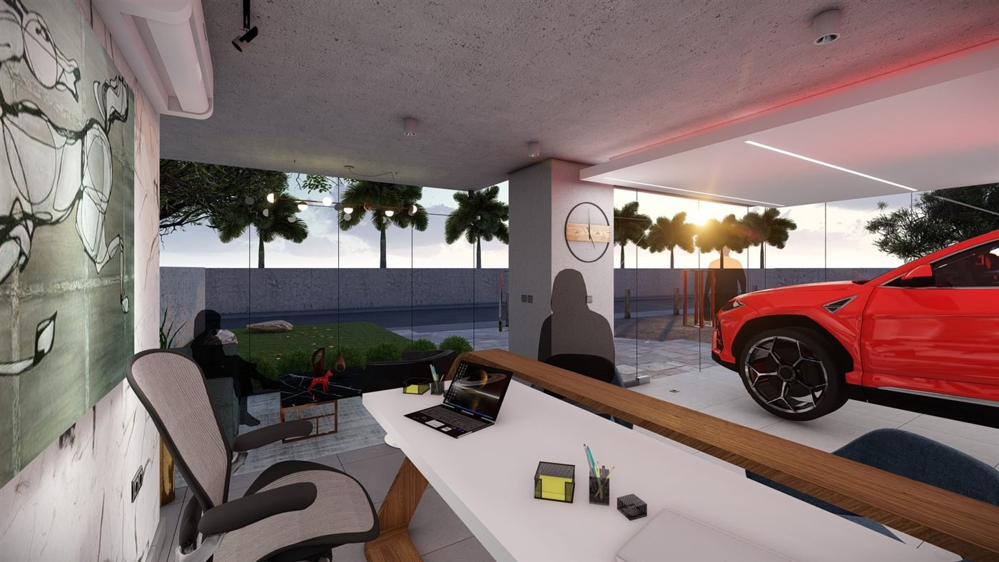 Comboy Autos — render interior