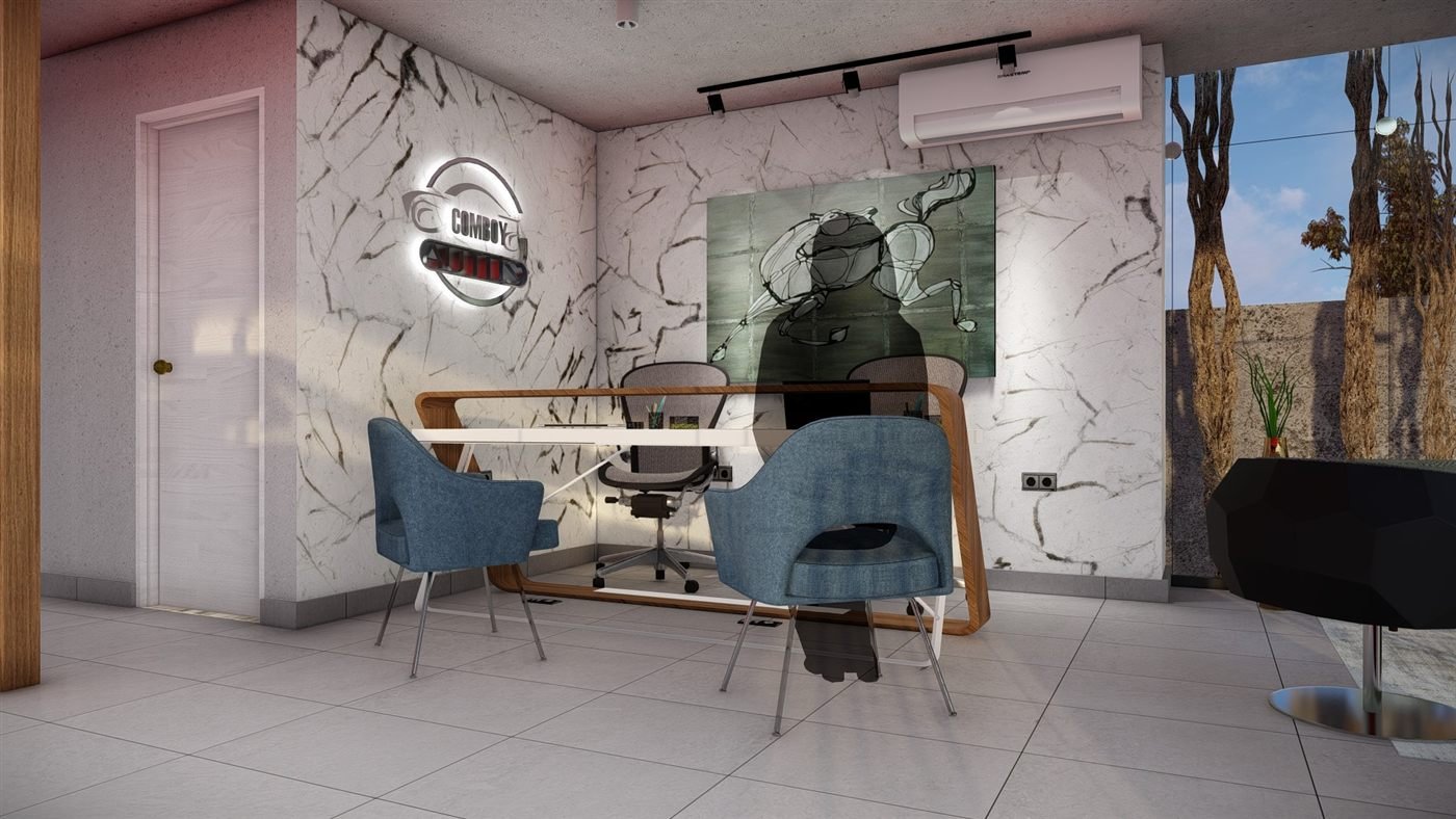 Comboy Autos — render interior